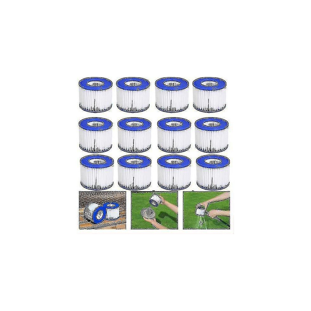 Compatible With Way Lay-z-spa Filters Vi Cartrid Hot Tub Swimming Pool New