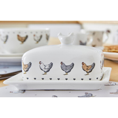 Cooksmart Farmers Kitchen Butter Dish 2