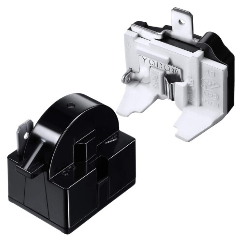 Qp2-4.7 Ptc Starter Relay 1 Pin Refrigerator Starter Relay And 6750c-0005p Refrigerator Overload Pr