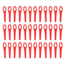 120pcs For Lidl Frta 20 A1 Lidl Ian 282232 Replacement Plastic Cutter Blades For Grass Trimmer Brus
