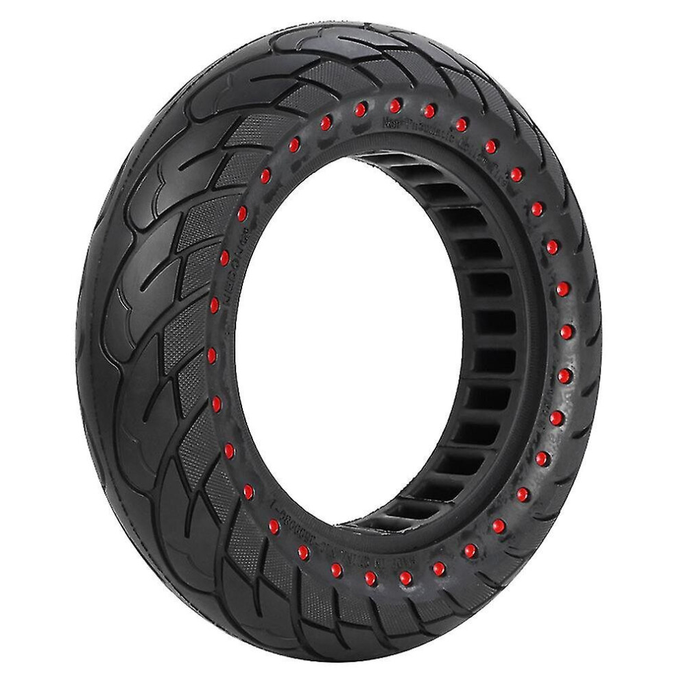 Electric Scooter 10X2.5 Inch Rubber Tyre Puncture Proof Durable Solid Tire For Max G30 Red 9468842023167