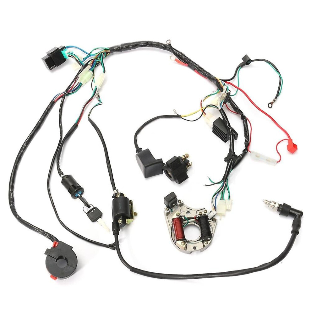 50 70 90 110cc Cdi Wire Harness Assembly Wiring Kit For Atv Electric Start Quads