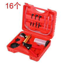 Brake Bleeder Vacuum Pump Test Tuner Tool Kit Hand Held Vacuum Gauge For Car Truck Motorcycle 16