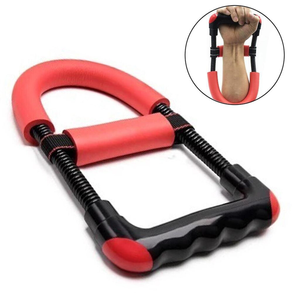 Piao Wrist Strengthener Forearm Exerciser Hand Developer Arm Hand Grip Workout Strength Trainer Home Gym Workout Equipment,Increase Muscle Strength Black/Red/Blue