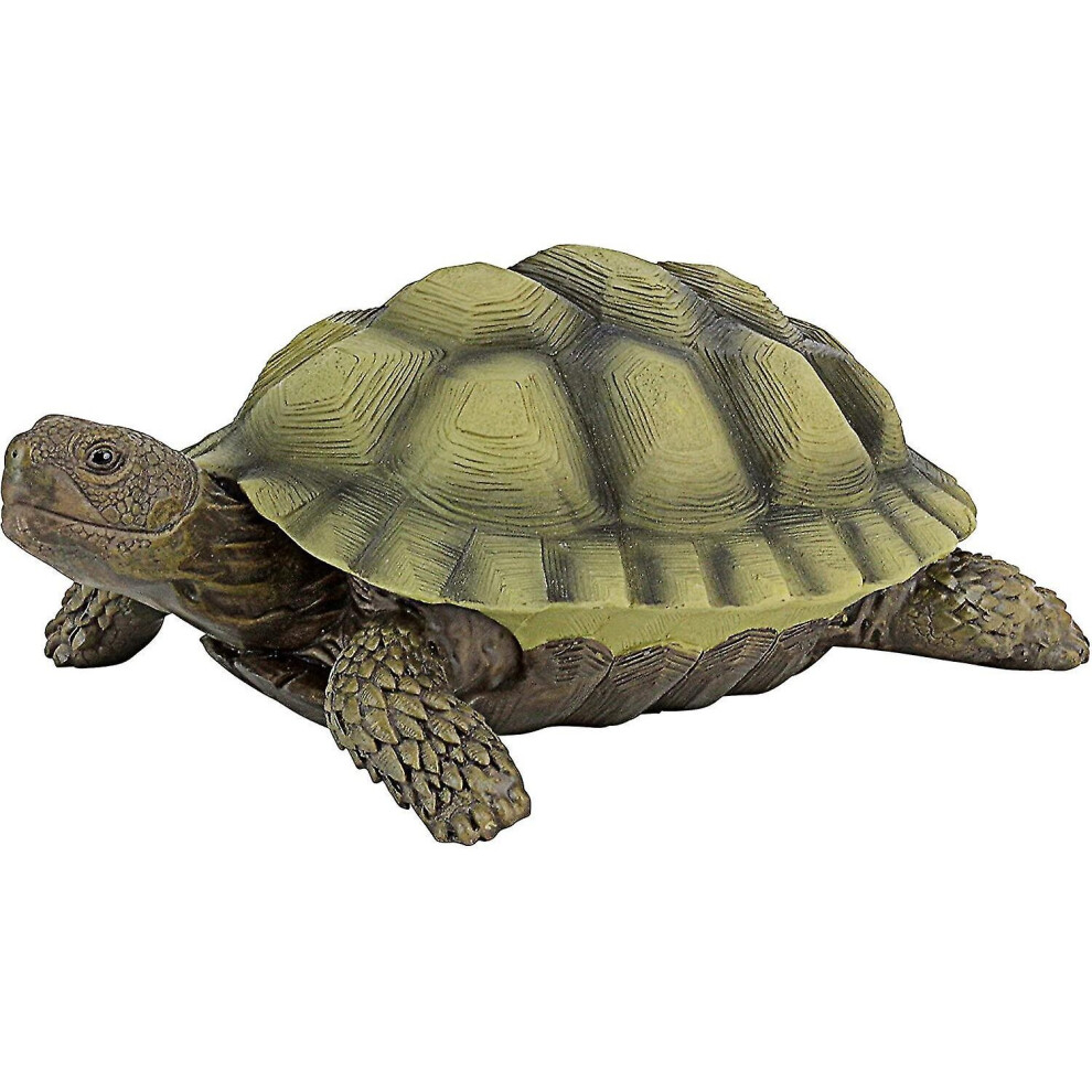 Gilbert Box Turtle Garden Decorative Animal Statue, 9 Inch