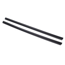 2x Left   Right Rear Quarter Side Glass Window Seal Replacement For Renault Clio 3 Door - Refurbished