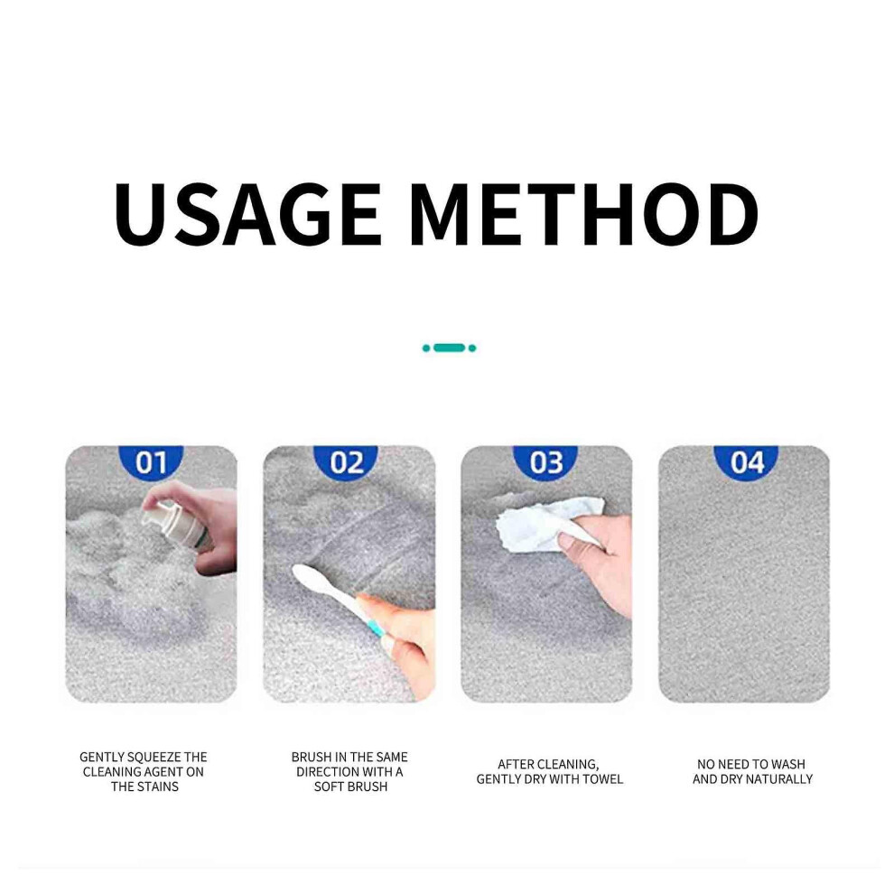Fabric Sofa Cleaning Artifact Foam Mattress Decontamination Free Washing Carpet Dry Cleaning Agent Stubborn Stain Cleaner 200ml