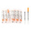 10pcs 1ml Disposable Plastic Sterile Insulin Syringe Orange Cap Plastic Liquid Dispenser 5