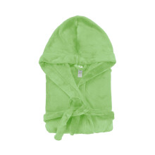 Bebi Kids Bathroom Towel Set 100% Cotton Light Green Color Lightweight Kids Hooded Comfortable For Girls & Boys 1 Piece