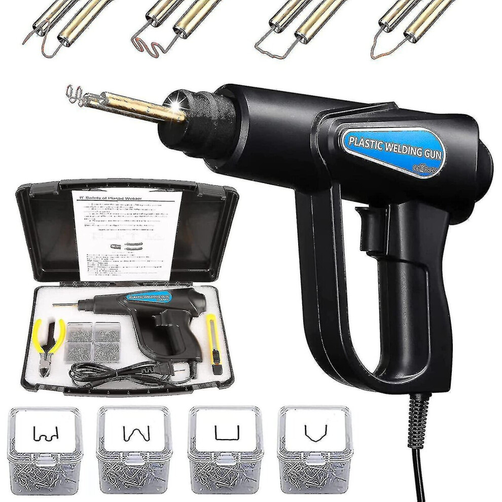 70w Hot Stapler Plastic Welding Machine Car Bumper Repair Kit Plier 4 Wave Staples Welding Repairing Machine High Quality