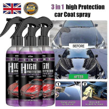 3pack High Protection Quick Car Coat Ceramic 3 In 1 Coating Spray Hydrophobic
