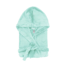 Bebi Kids Bathroom Towel Set 100% Cotton Jade Green Color Lightweight Kids Hooded Comfortable For Girls & Boys 1 Piece