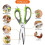 Heavy Duty Kitchen Scissors,Sharp Kitchen Scissors Multi-Purpose Utility Stainless Steel Scissor 2
