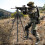 Telescopic shooting sticks hunting shooting stand Gun rest tripod 2