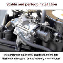 For Nissan Tohatsu Mercury 3.5hp-4-5- 6hp Outboard Carburetor