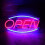 Neon Open Sign For Shop With Two Light Modes 3