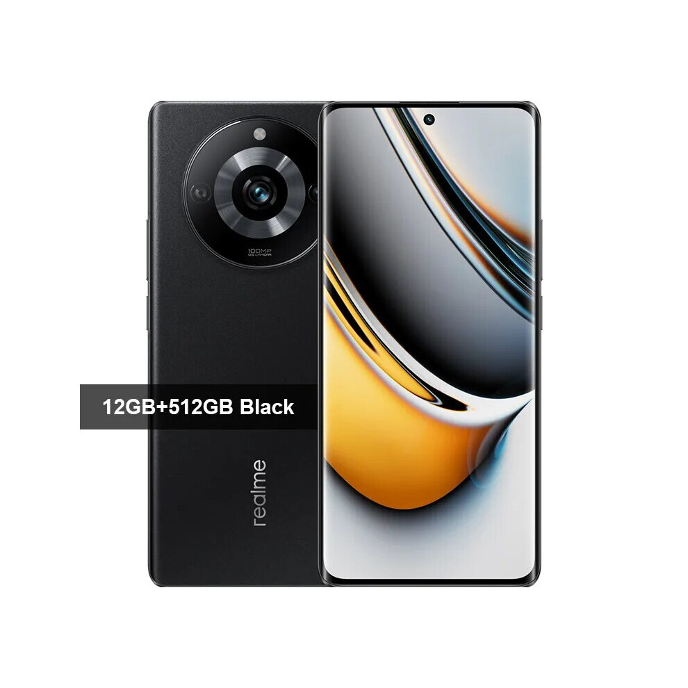 Realme 11 Pro 5G Mobile Phone Dimensity 7050 6.7 12+512Gb Black 758283191556