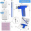 Ear Piercing Gun Kit, Evatage Self Earring Pericings Gun Tools Set 2