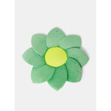 Baby Sink Bath Cushion Soft Quick Drying Bathmat For Infant Bathing Flower shaped Machine Washable Green