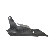 Motorcycle Carbon Fiber Exhaust Muffler Pipe Cover Escape Heat For Gsx-s1000 Gsx-1000f 2015-2020