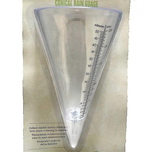 Professional Quality-easy-reading Conical Rain Gauge 1