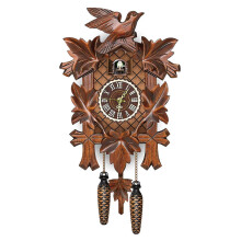 2023-german Black Forest Cuckoo Clock Retro Nordic Style Wooden Cuckoo Wall Clock