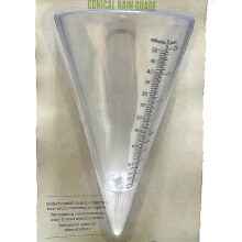 Professional Quality-easy-reading Conical Rain Gauge
