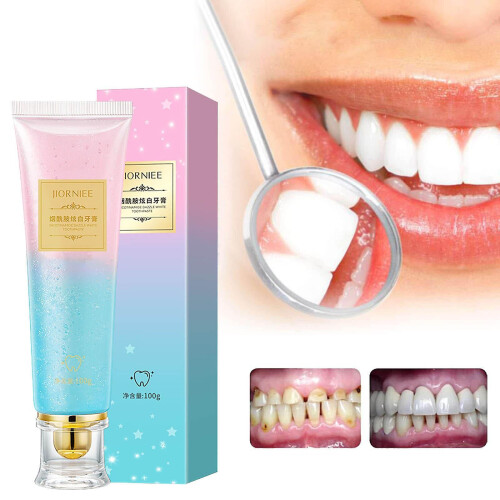 Nicotinamide Whitening Toothpaste Cleaning Fresh Breath Bright Tooth Peach Toothpaste 2