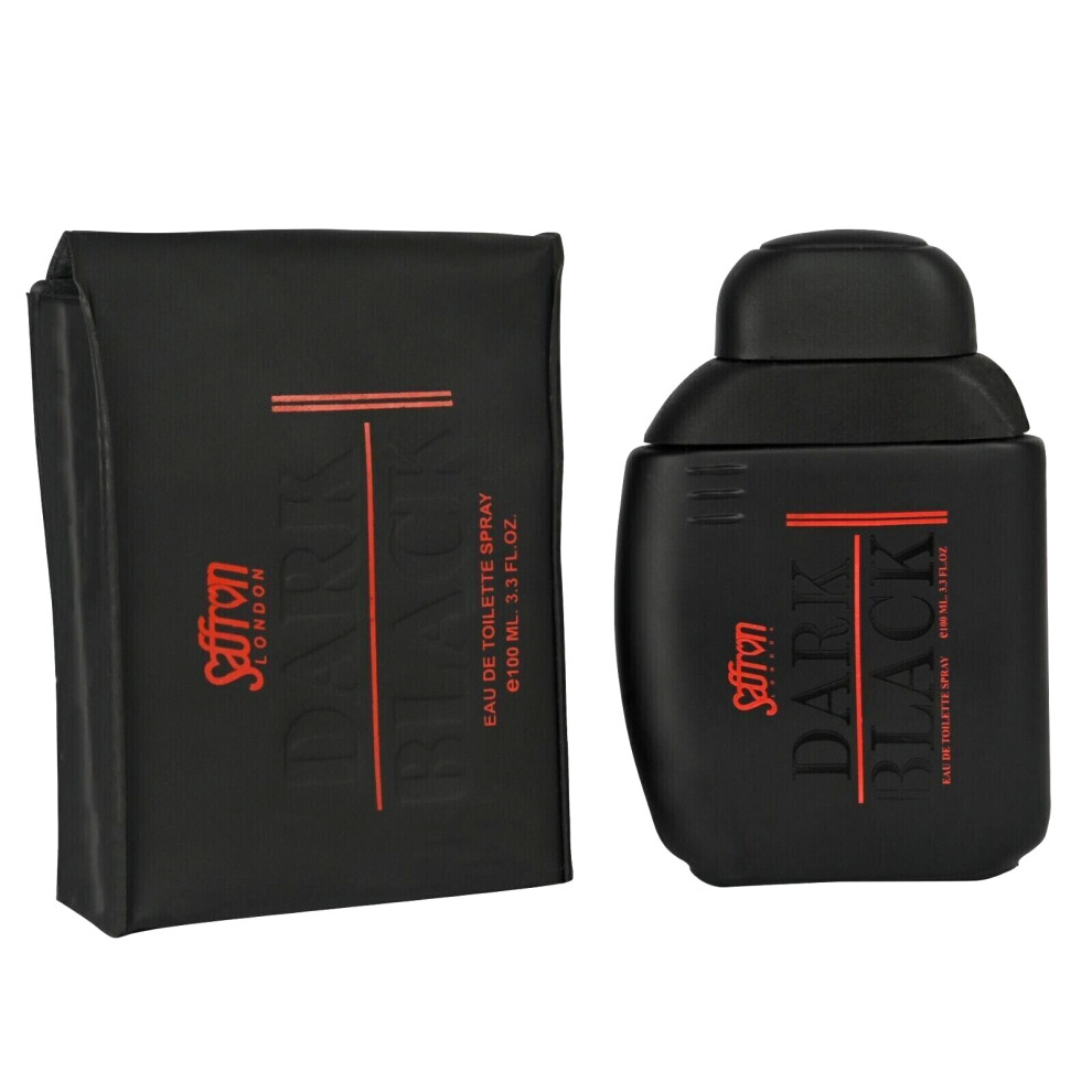 Saffron London Dark Black Eau De Toilette Perfume Spray