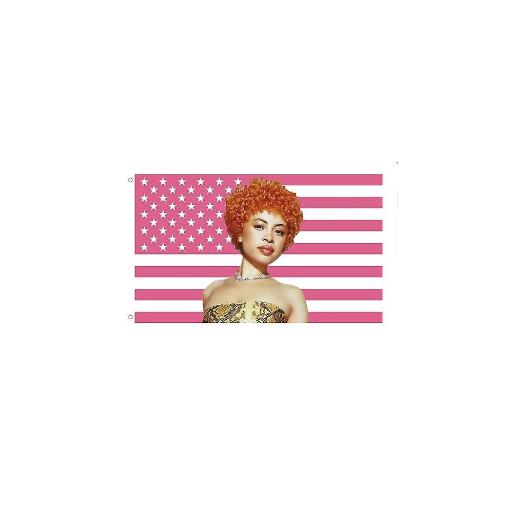 (F) Ice Spice Flag 3x5 Ft Ice Rapper Spice Flag American Flag Tapestry For Bedroom Living Room Dorm Wall