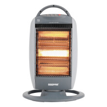Geepas Electric Halogen Heater with 3 Settings with Handle