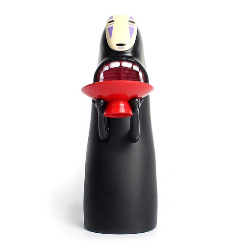 Spirited Away Faceless Man Piggy Bank Kaonashi Swallow Money Toy Automatic Eat