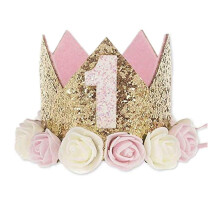 1st Birthday Baby Crown, Birthday Crown, Baby Birthday Crown, Hair Accessories, Princess, Hair Accessories, Headband, Hair Band, Baby Princess.