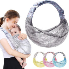 Breathable Baby Carrier, Adjustable Baby Carrier, Baby Carrier, Quick Dry, 3d Mesh, Thick Straps, Elastic, Suitable For Summer, Pool, Beach, Newborn C