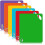 6 Piece Cutting Board, Extra-thick Plastic Non-slip Cutting Board, With Food Icon 1