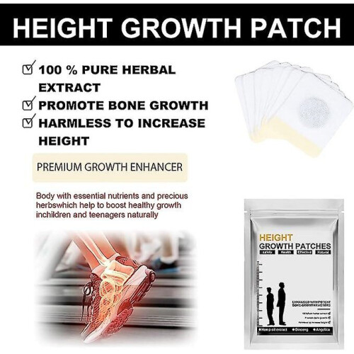 Height Increase Patch, Height Increase Patch, Height Growth Patches, Height Increase Patches For Bone Growth, 16pcs 1