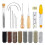Upholstery Repair Kit 29 Pack Leather Craft Hand Sewing Needles Canvas Thread Uk 1