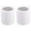 2pcs Replacement Shower Filter Cartridge High Output Universal Shower Filter 4