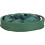 Cleaning Product Storage Basket, 6 Compartments, Foldable With Transport Handle, Green 2