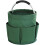 Cleaning Product Storage Basket, 6 Compartments, Foldable With Transport Handle, Green 1