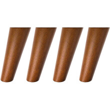Round Solid Wood Furniture Legs Sofa Replacement Legs Perfect For Mid-century