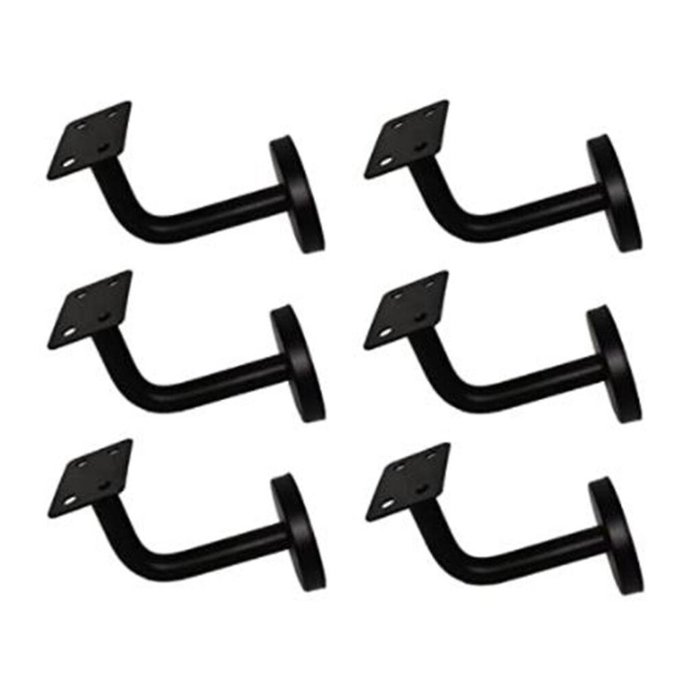 6 Pcs Stainless Steel Stair Handrail Bracket, Heavy Duty Stair Rail Support, Railing Brackets For F 9468842046609