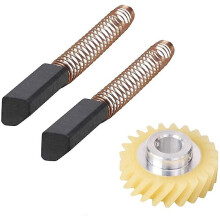 W10112253 9706416 Motor Brush W10380496 4162897 Mixer Worm Drive Gear For Kitchenaid Stand - Refurbished