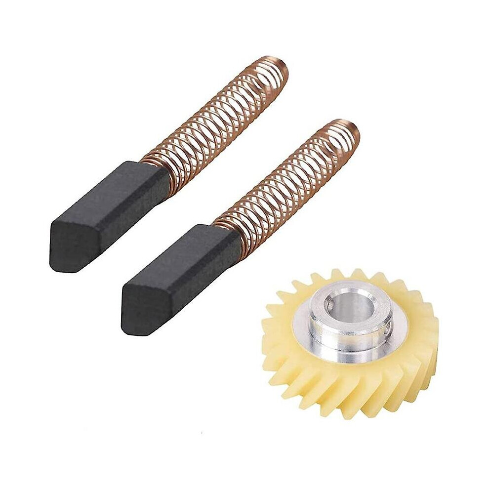 W10112253 9706416 Motor Brush W10380496 4162897 Mixer Worm Drive Gear For Kitchenaid Stand