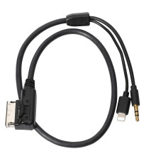 For Mmi Mdi Music Interface Cable Charger Connector 3.5mm Aux Adapter Cable For Phone 6 5 Car Acces