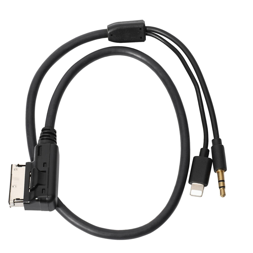 For Mmi Mdi Music Interface Cable Charger Connector 3.5Mm Aux Adapter Cable For Phone 6 5 Car Acces Black