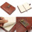 Diary With Lock Leather Journal Password Combination Lock Notebook Secret Journal Writing Notebook Pu Brown Style 3