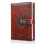 Diary With Lock Leather Journal Password Combination Lock Notebook Secret Journal Writing Notebook Pu Brown Style 1