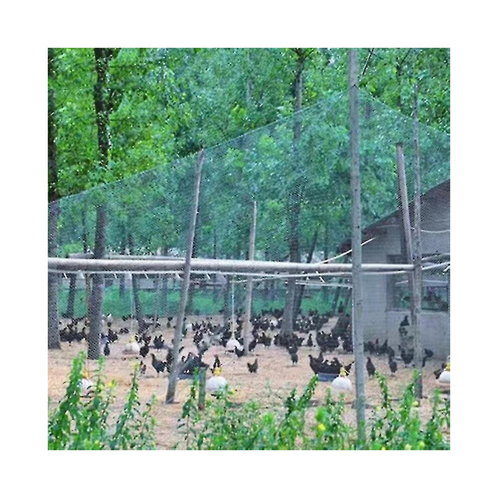 (4x10m) Heavy Anti Bird Netting Net Garden Fence And Crops Protective Fencing Mesh Anti Bird Deer Cat Dog Chicken