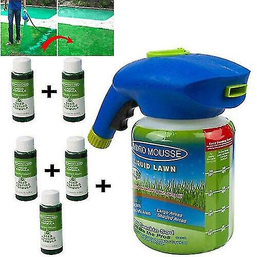 Lawn Sprayer Seed Liquid Hydro Seeding System Mousse Household Grass Care